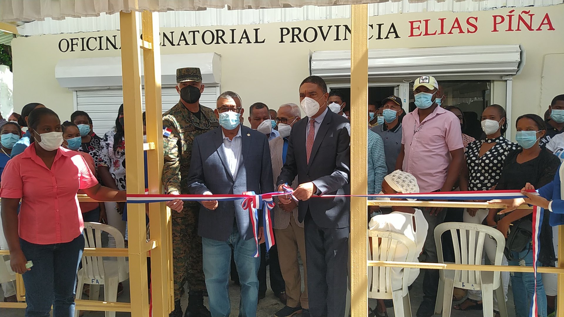 Senador inaugura oficina senatorial de la provincia Elías Piña – El ...