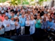 Carolina Mejía recibe respaldo del ingeniero Rafael Santos junto a varios dirigentes y el movimiento Mi familia por el Cambio en Moca