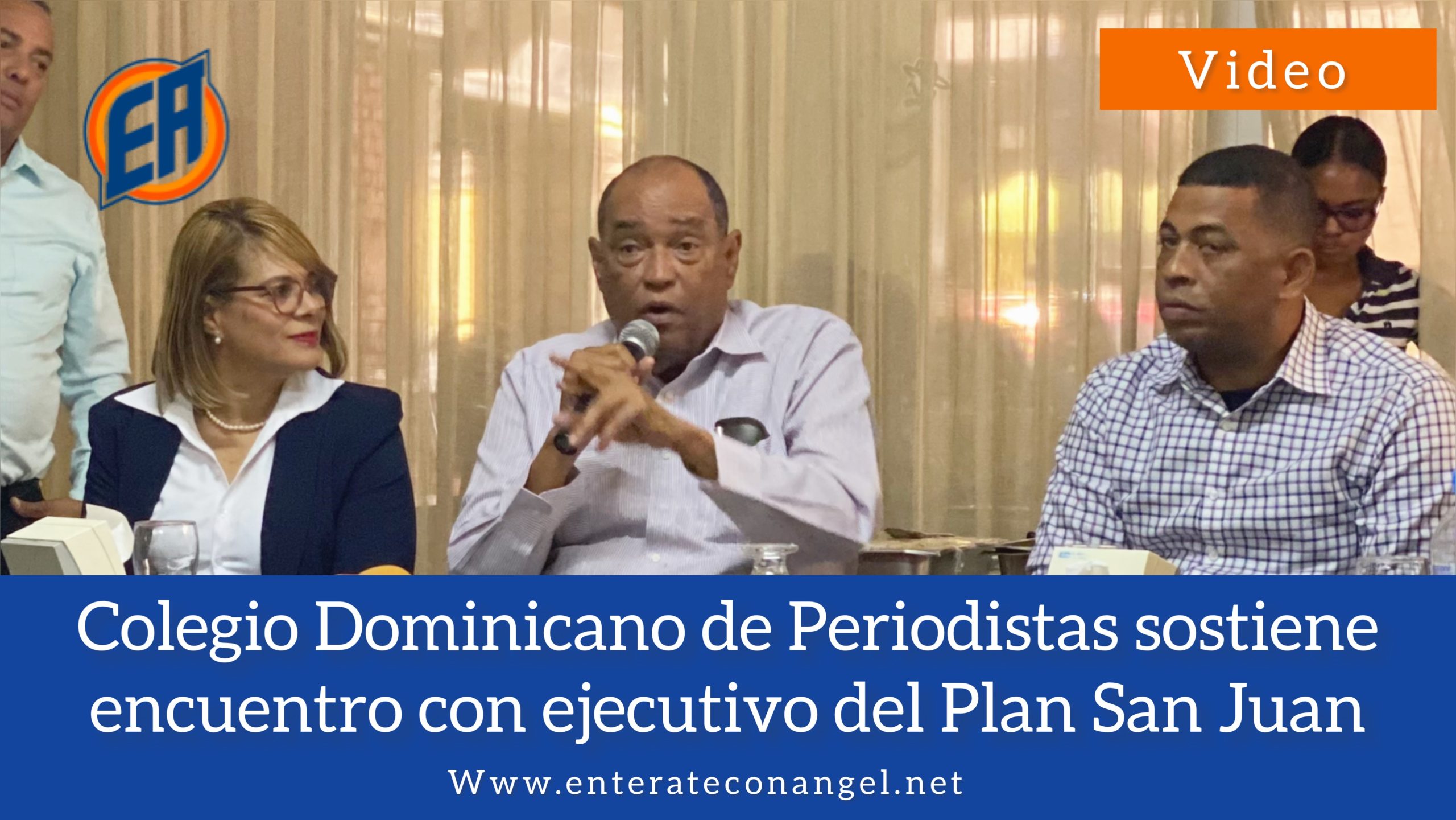 Colegio Dominicano de Periodistas sostiene encuentro con ejecutivo del Plan San Juan