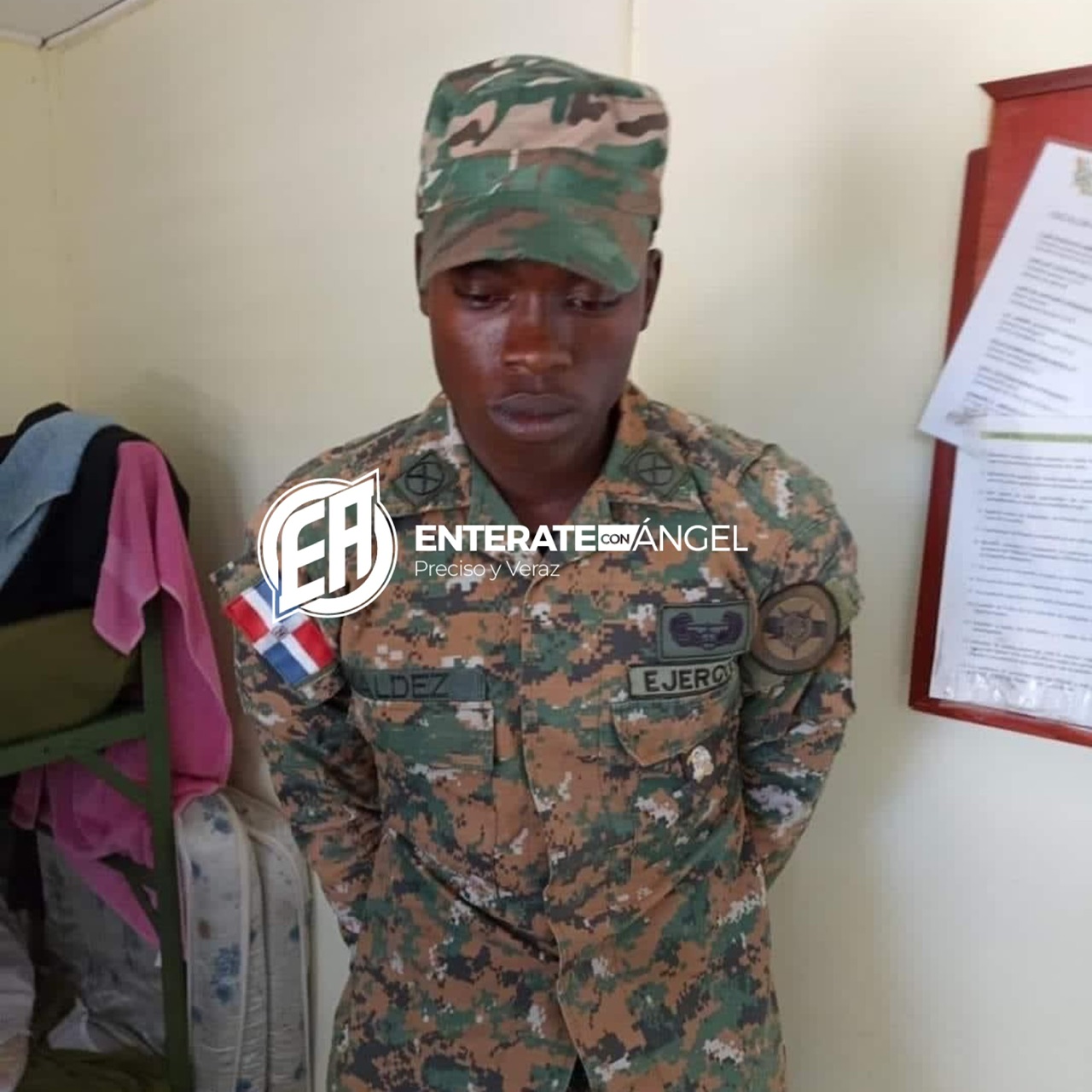 Apresan haitiano vistiendo uniforme militar en San Juan