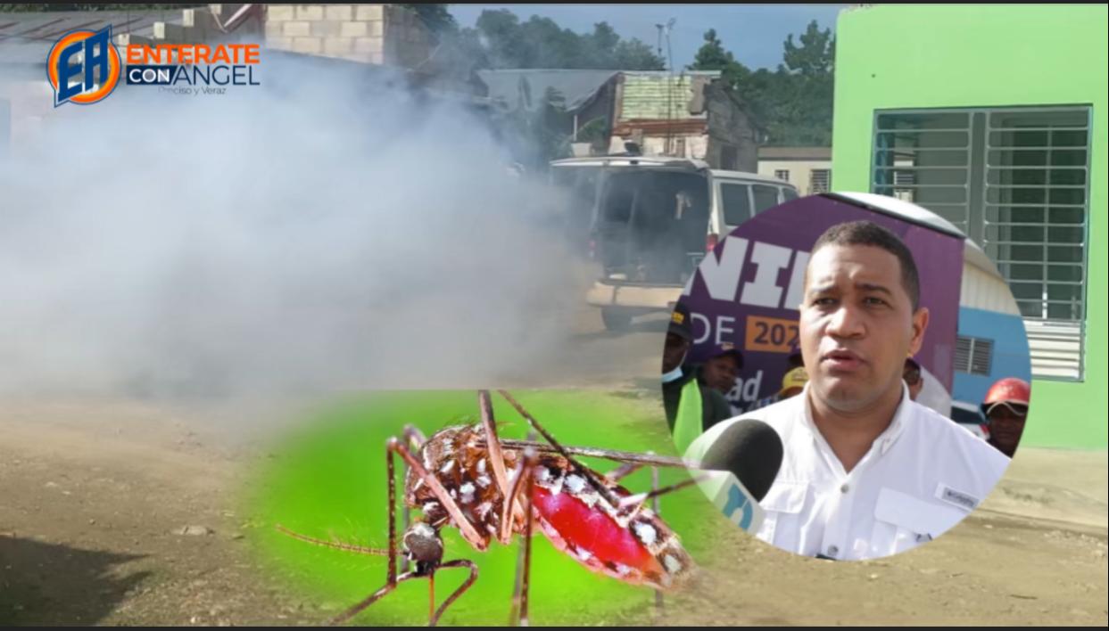 Candidato alcalde del PLD Lenin de la Rosa lleva jornada de fumigación contra el dengue en San Juan de la Maguana  