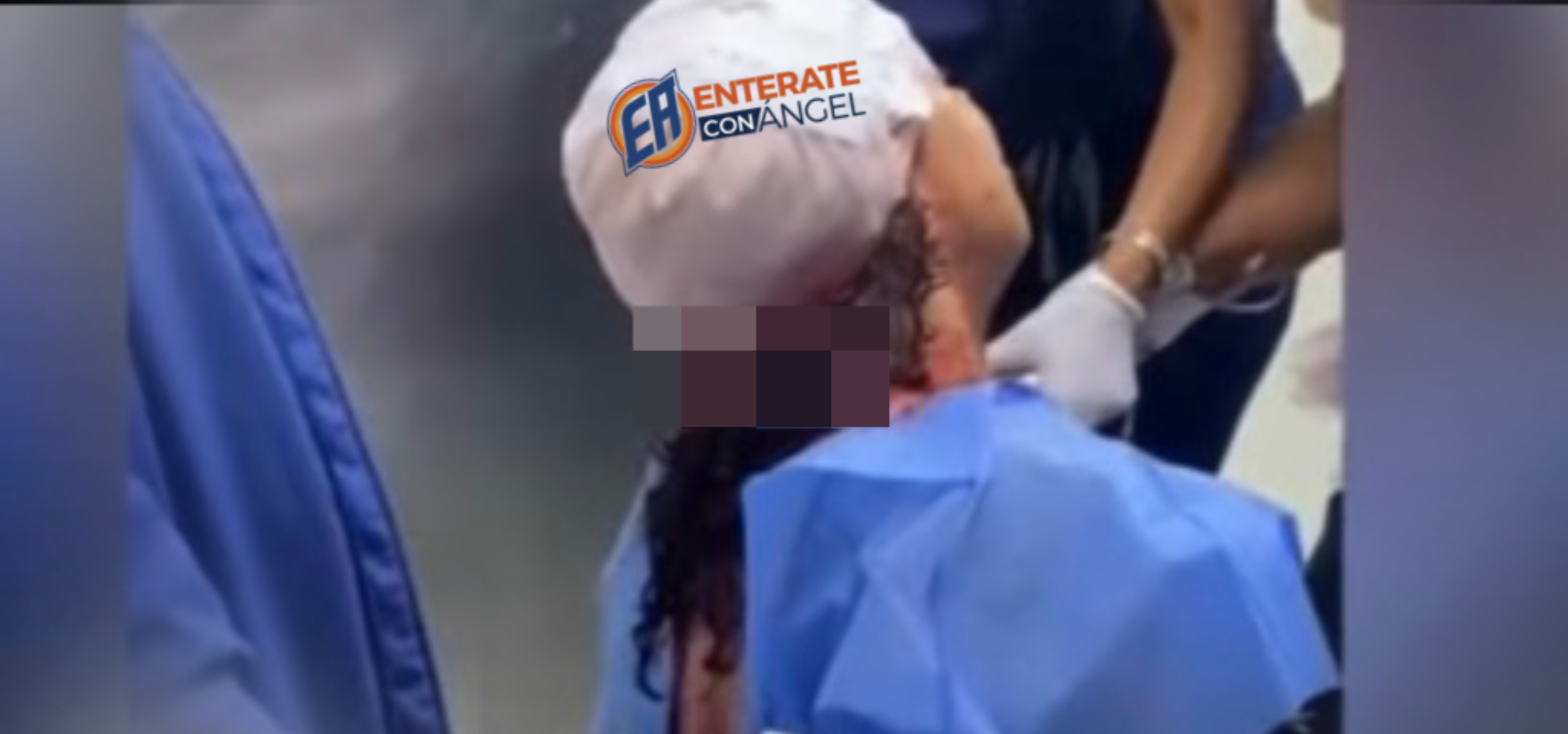Mujer resulta herida de bala en la cabeza al ignorar señal en chequeo ...
